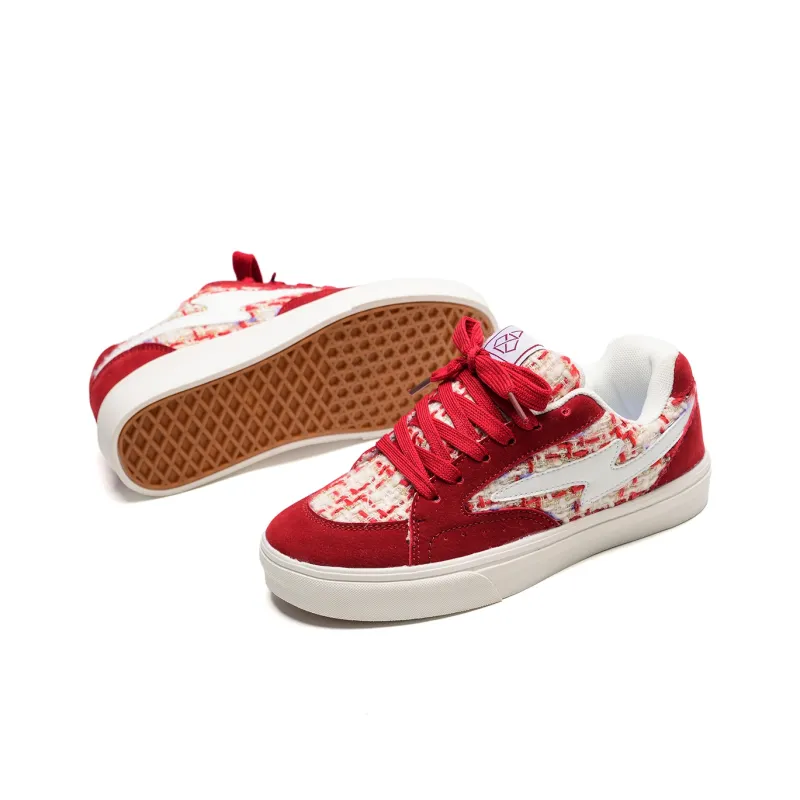 Z.SUO Height Enhancing Lightweight Breathable Slip Resistant Low Top Skateboard Shoes Unisex Mismatched Box Included-9