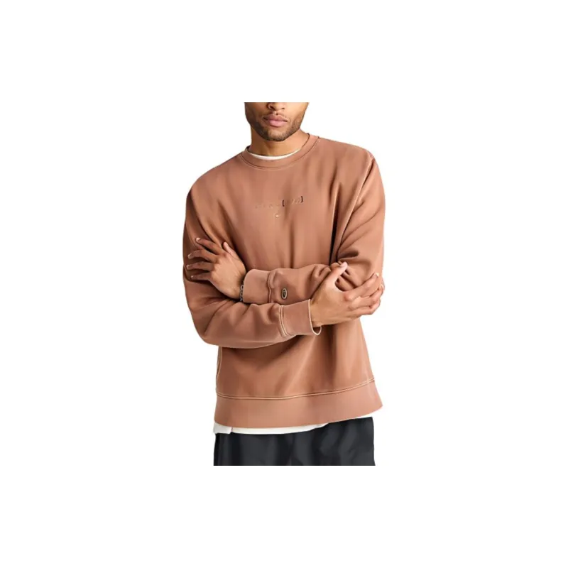 Nike SPORTSWEAR CLUB Sweatshirt Men's Orange-3