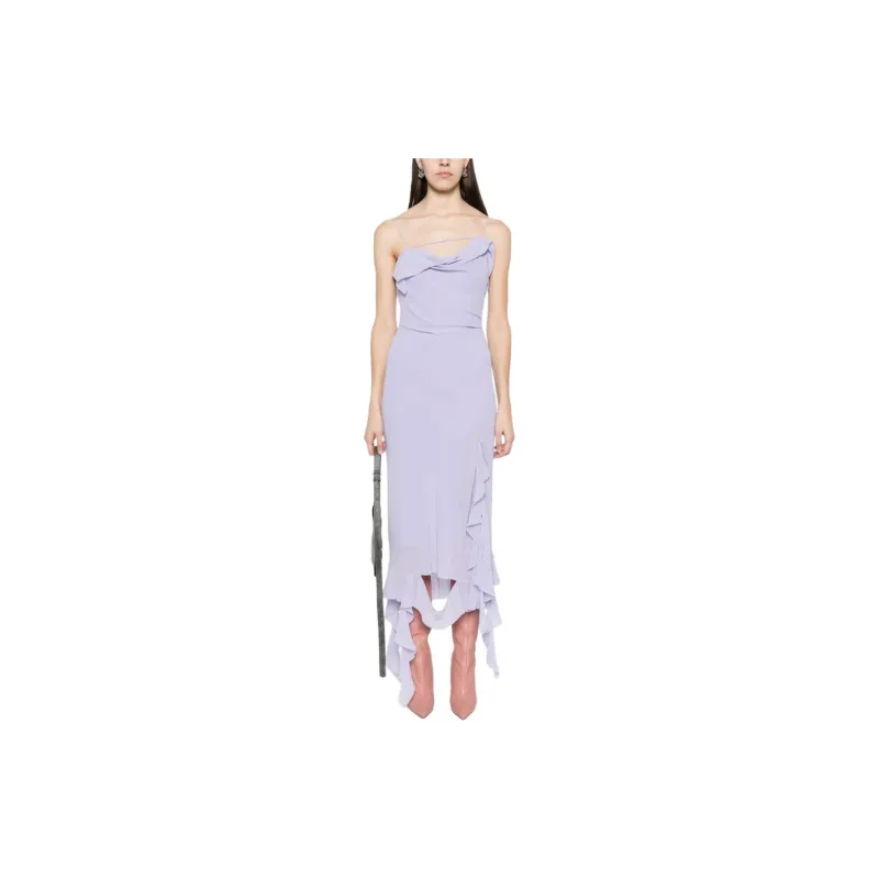 Acne Studios Ruffle-detailed Midi Dress-2