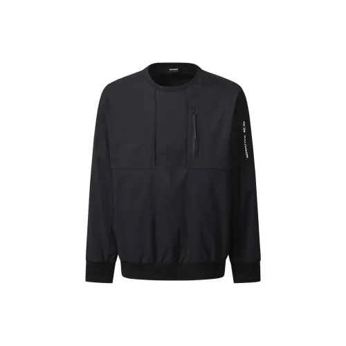 SALOMON Sweatshirts Men Black