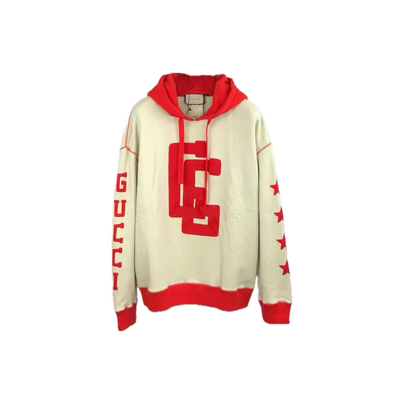 GUCCI Sweatshirt Women's Red Yellow-2