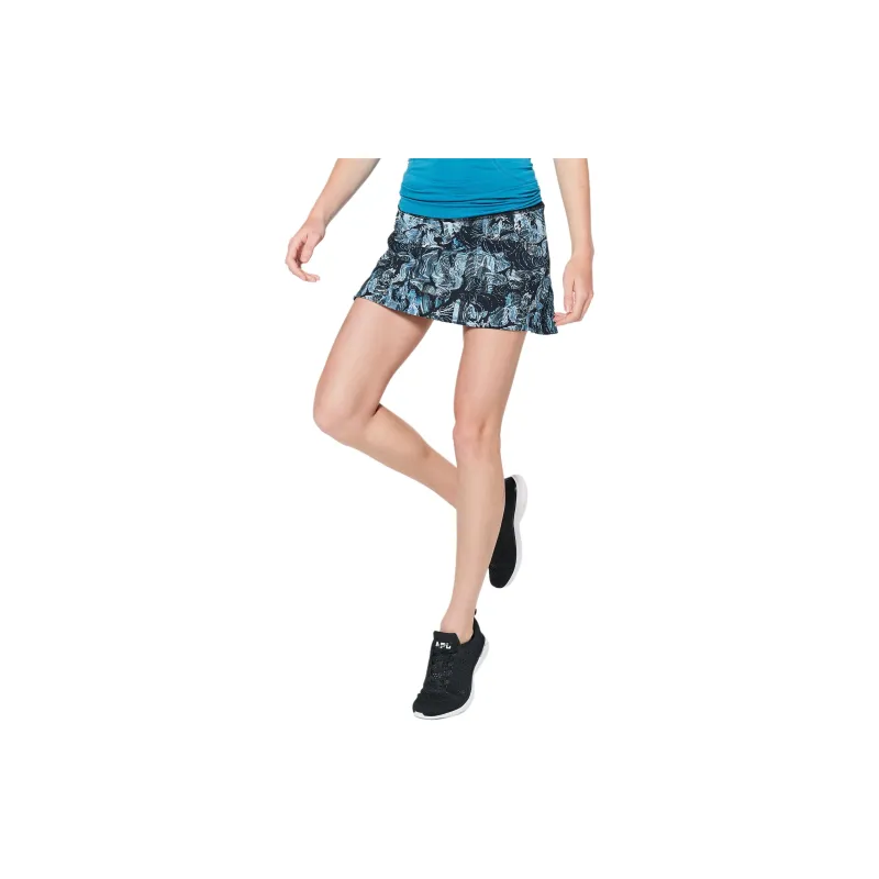 Lululemon Casual Short Skirts Women's Blue Black-2