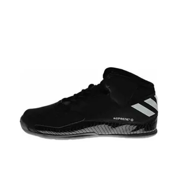 Adidas NEXT LEVEL Anti-Slip Wear-Resistant Mid-Top Basketball Shoes Men's Black