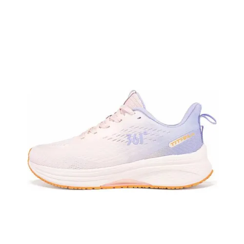 361° Running Shoes Women's Low-Top White Pink/Mahogany Purple