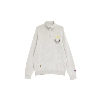 JACK JONES· x NBA Long Sleeved Knitwear Men's Milk White