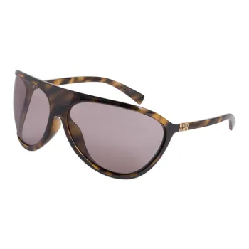 MIU MIU Tortoiseshell Oversized Sunglasses
