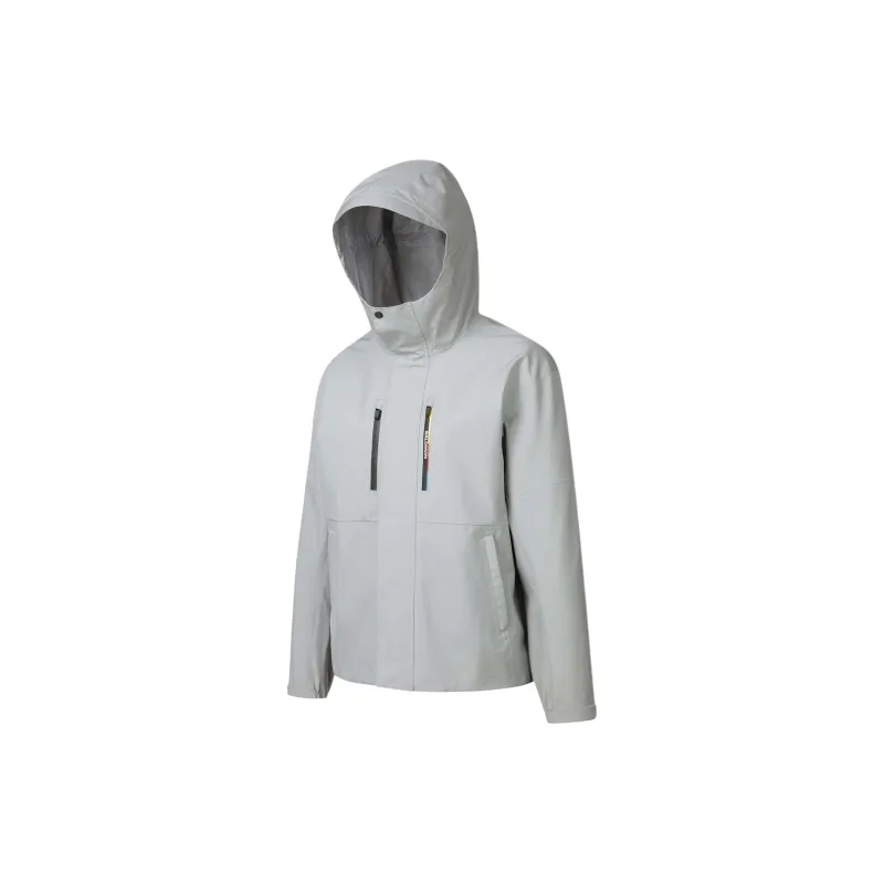 SALOMON PATROLLER RACE FLAG GTX OUTDOOR Korea Line Collection Down Jacket Women's Light Gray-2