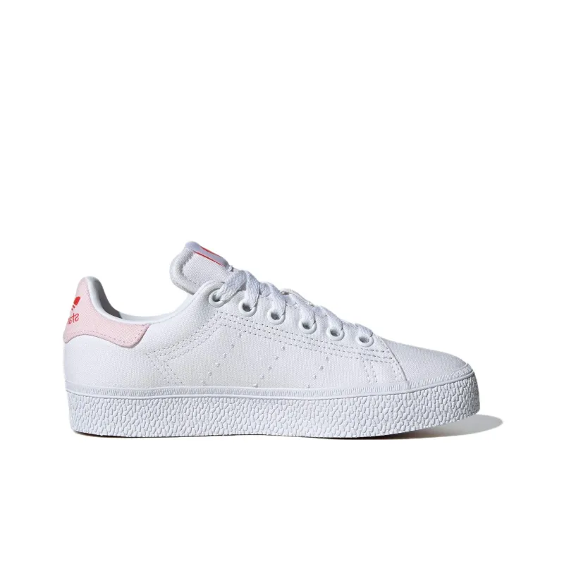 Adidas Originals STAN SMITH CS Anti Slip Wear Resistant Low Top Kids' Skateboarding Shoes White Teenagers-1