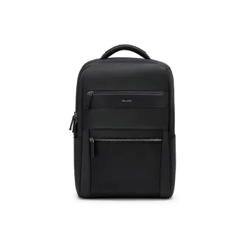 OIWAS Fabric Travel Backpack Laptop Bag Men's Black