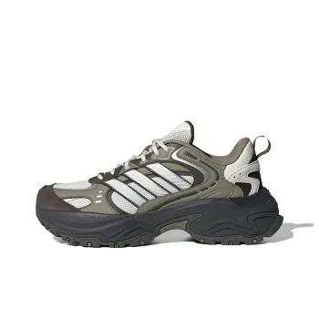 Adidas Anti Slip Wear Resistant Low Top Casual Shoes Unisex Gray Green