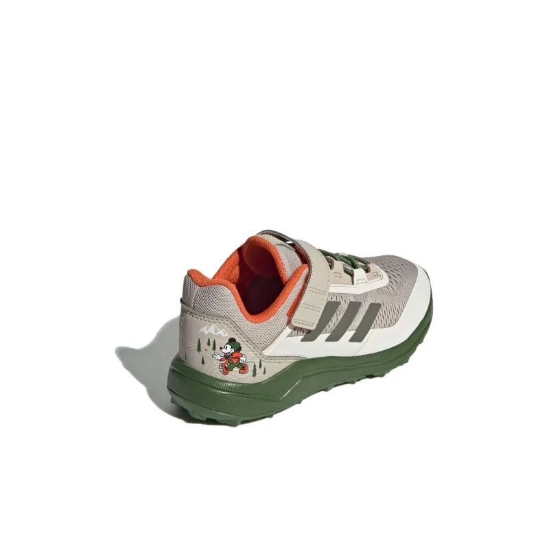 Disney x Adidas TERREX AGRAVIC FLOW Abrasion Resistant Low Top Kids' Running Shoes Gray Green Kids'-2