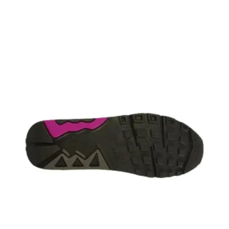 Nike Air Structure Triax 91 Anti-Slip Wear-Resistant Low-Top Casual Running Shoes Unisex Purple-3