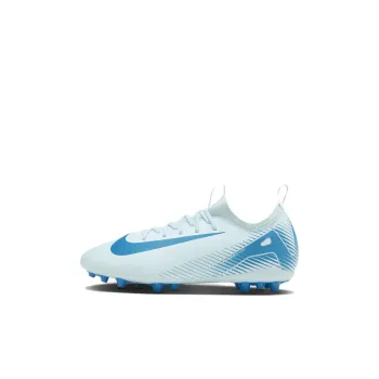 Nike Assassin Series Slip Resistant Breathable Low Top Kids' Soccer Shoes White Blue Kids'