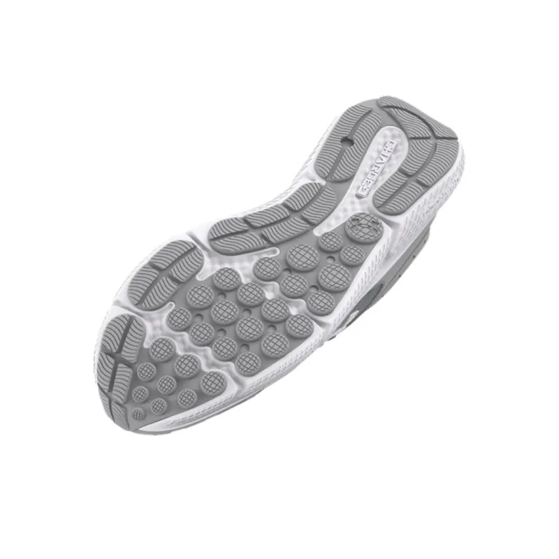 Under Armour Charged Assert 10 Anti Slip Wear Resistant Low Top Running Shoes Men's Gray-4