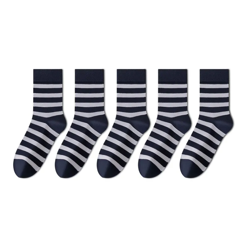 MIIOW Mid Calf Socks Men's Combo Set-3