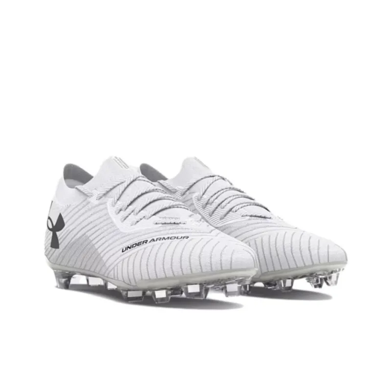 Under Armour UA Shadow Non slip Support Soccer Shoes Men's White-2