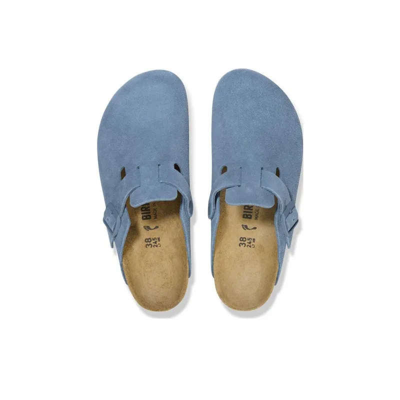 Birkenstock Wrap toe Slippers Unisex Light Blue Narrow Fit-3