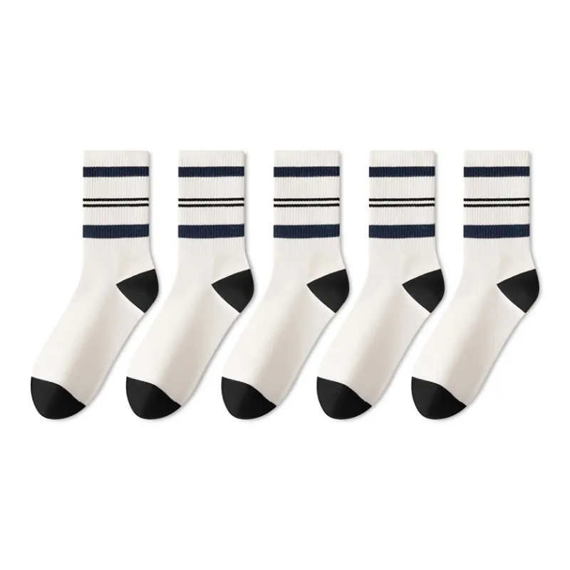 MIIOW Mid Calf Socks Men's Combo Set-1