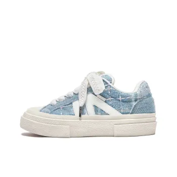 DFOA Low Top Skateboard Shoes Unisex Sky Blue