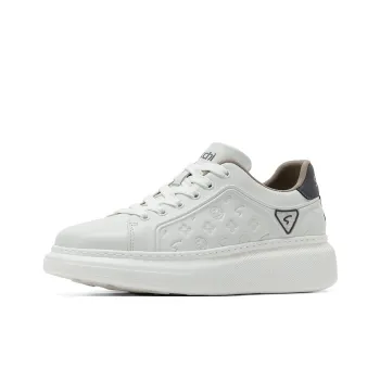 Satchi Low Top Skateboard Shoes Men's White Gray