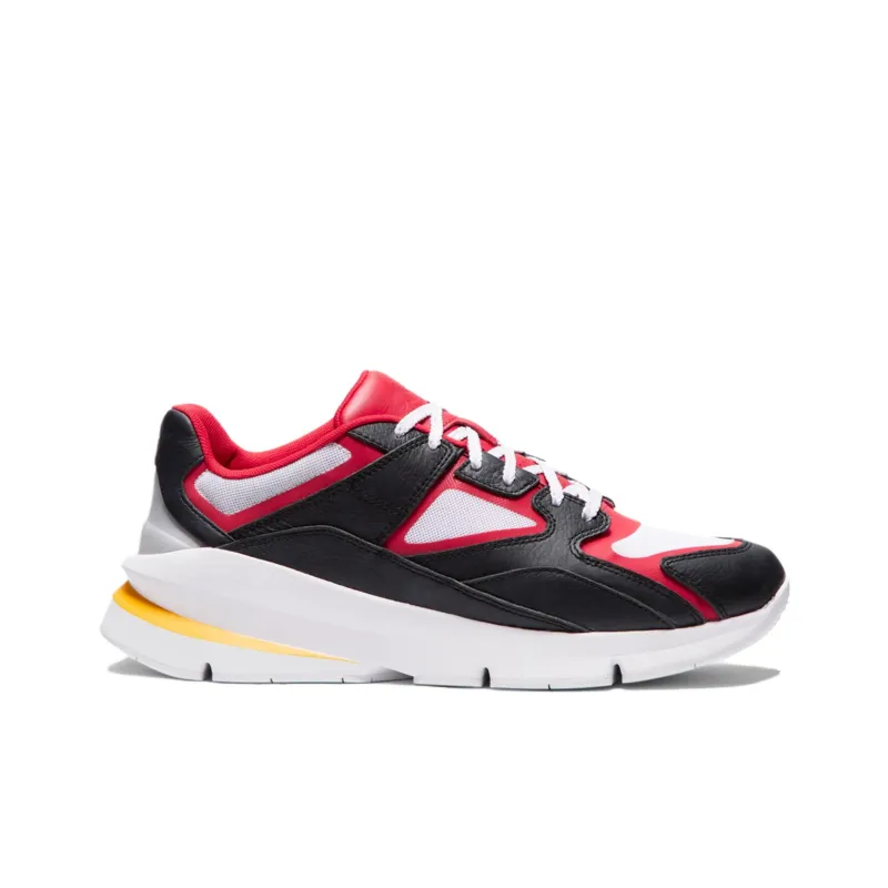 Under Armour Forge 96 Anti-Slip Wear-Resistant Low-Top Running Shoes Unisex Black White Red-1