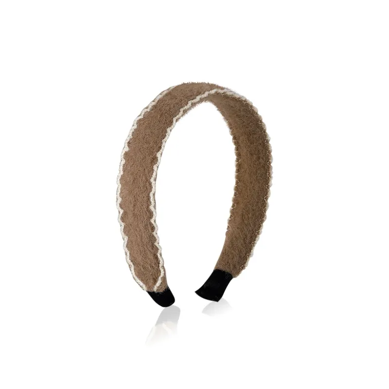 GUEXY Acrylic Plush Headbands Women's-0
