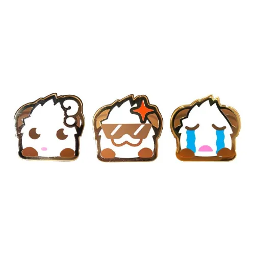LEAGUE OF LEGENDS Poro 6-7/Proud/Crying Set Badges