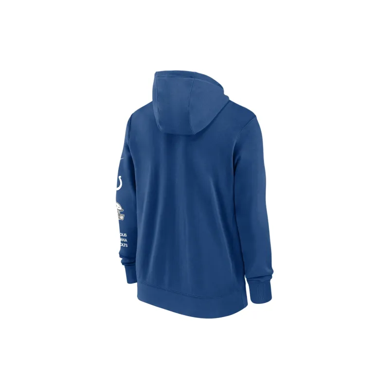 Nike Indianapolis Colts Club Men's Nike Nfl Full-Zip Hoodie-1
