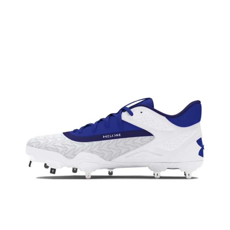 Under Armour Yard Slip Resistant Coverage Low Top Training Shoes Men's White Blue-1