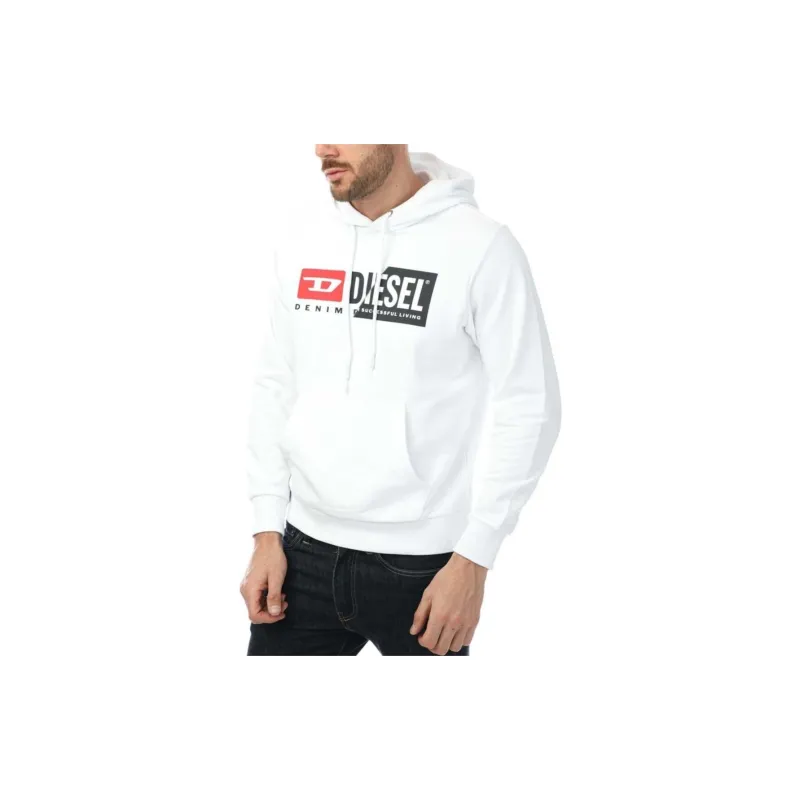 DIESEL Sweatshirts Men White-4