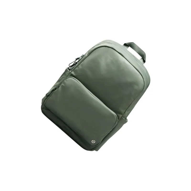 Lululemon Everywhere Nylon Backpack Regular Unisex Gray Eucalyptus-1