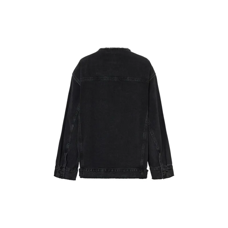 MOCO Denim Jacket Women's Denim Black-1