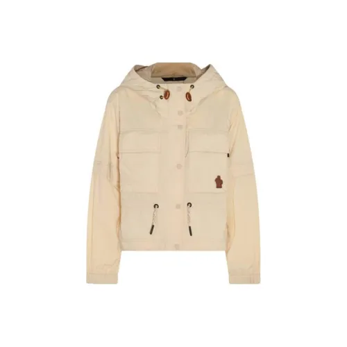 Moncler SS24 Jackets Women's Yellow Brown