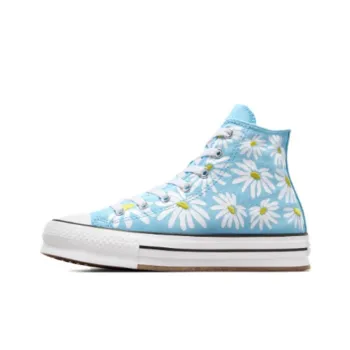 Converse Chuck Taylor All Star Lift Platform High GS 'Floral'