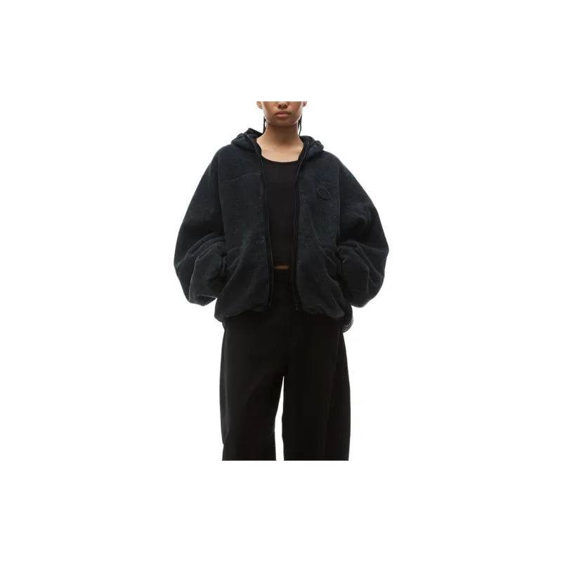 Alexander Wang Zip up Cotton Hoodie-2