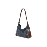 Vintage Denim+Denim Earphone Case