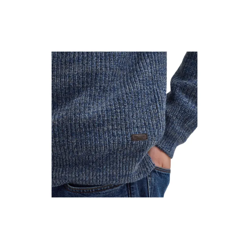 BARBOUR Logo-Patch Crewneck Jumper-7