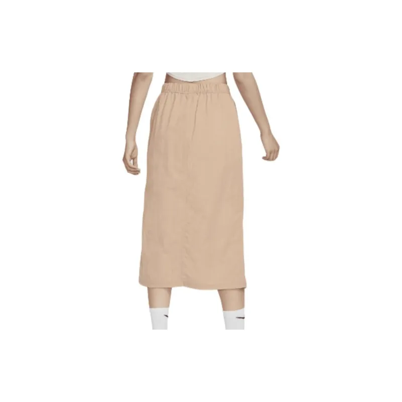Nike Casual Long Skirts Women's Khaki-1