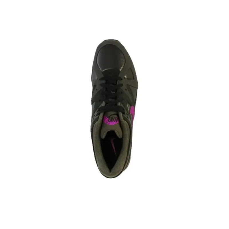 Nike Air Structure Triax 91 Anti-Slip Wear-Resistant Low-Top Casual Running Shoes Unisex Purple-2