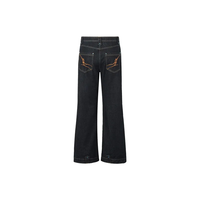 ROCAWEAR Jeans Unisex Denim Black-1