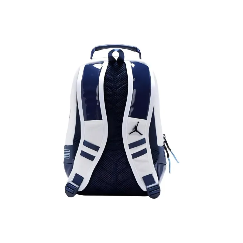 Jordan Polyester Backpack Regular Men's White/Navy-2