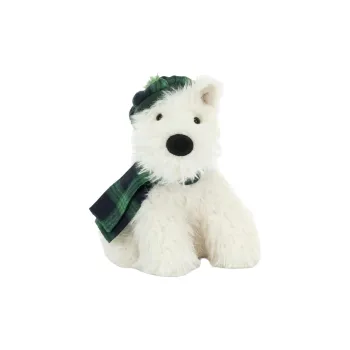 JELLYCAT Winter Warmer Munro Scottie Dog Stuffed Animal