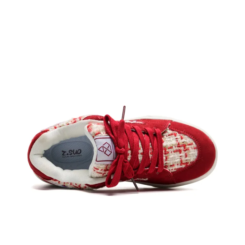 Z.SUO Height Enhancing Lightweight Breathable Slip Resistant Low Top Skateboard Shoes Unisex Mismatched Box Included-5