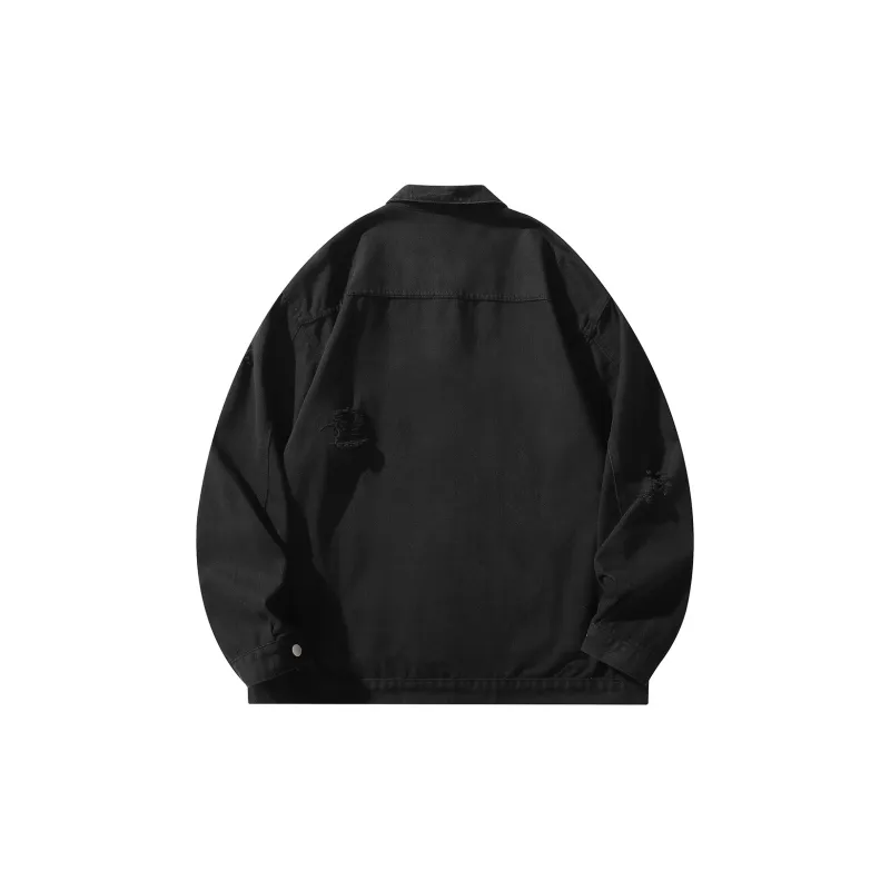Qnxeey Denim Jackets Unisex-21