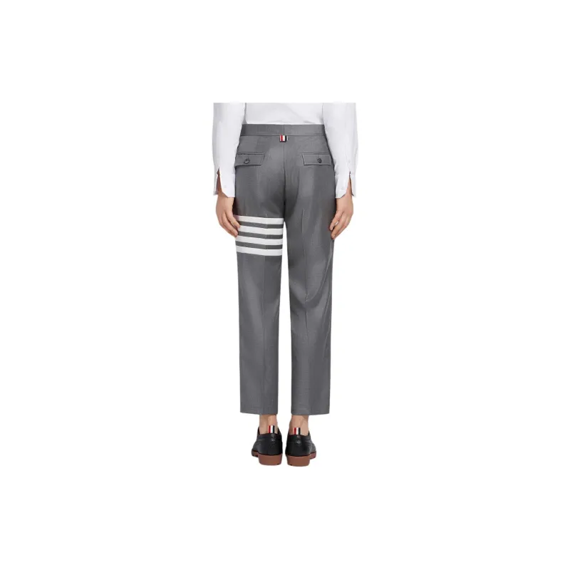 THOM BROWNE· 4 Bar Slanted Pocket Chino Casual Pants Men's Gray-0
