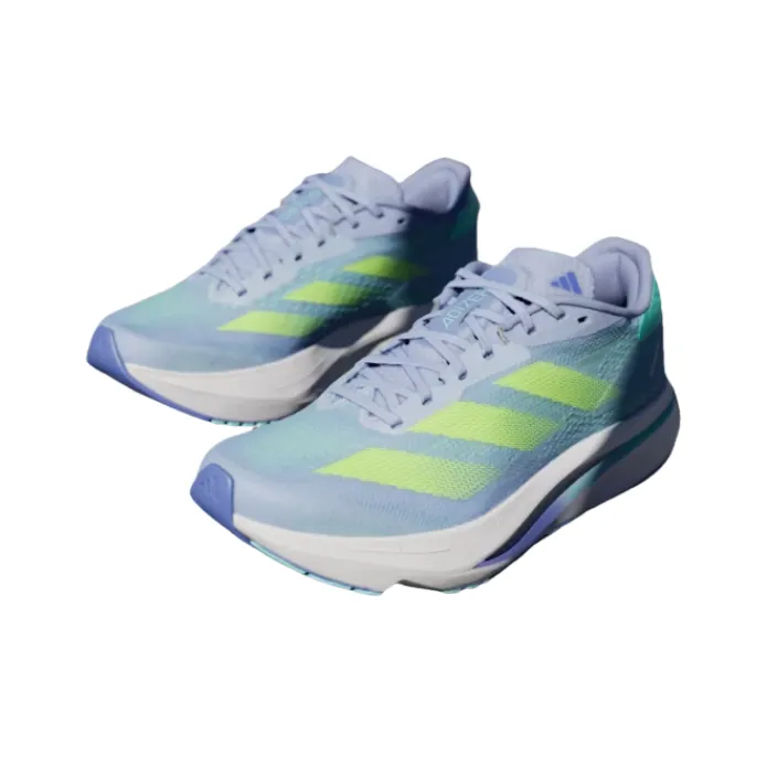 Adidas Adizero Anti-Slip Wear-Resistant Low-Top Casual Running Shoes Women's Blue-2