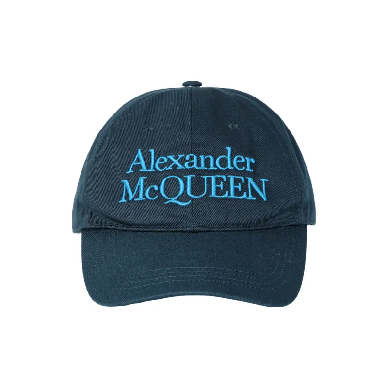 Alexander McQueen Logo Embroidered Baseball Cap-4
