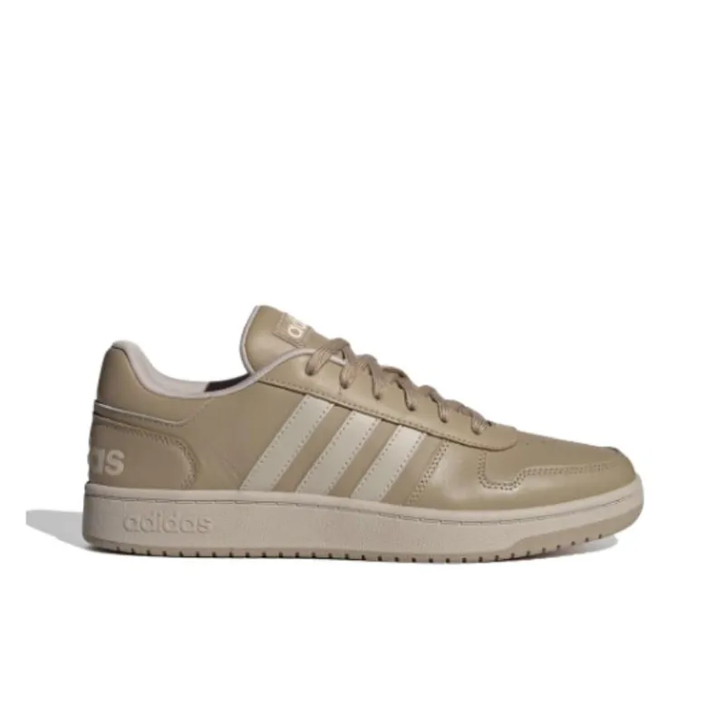 Adidas BASKETBALL Anti Slip Wear Resistant Low Top Skateboard Shoes Unisex Mud Brown-1