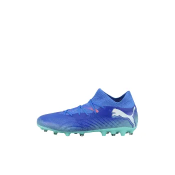 PUMA Formula Pack Anti Slip Wear Resistant Low Top Soccer Shoes Blue Kids'