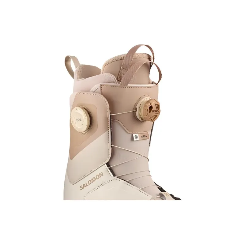 SALOMON Raw White Single Snowboard Ski Boots Women's-4